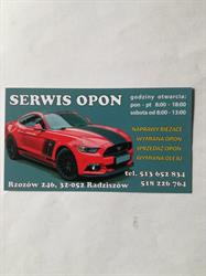 Serwis Opon Grzegorz Lasek