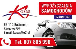 Wypożyczalnia samochodów S&S Kosas Babimost
