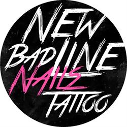 New Bad Line Nails Tattoo