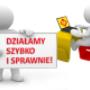 Działamy szybko / Serwis / Pomoc