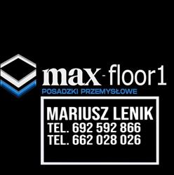 MAX-FLOOR 1 Mariusz Lenik - posadzki przemysłowe i betonowe