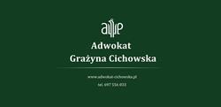 Adwokat Grażyna Cichowska Kancelaria Adwokacka