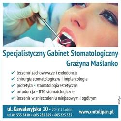GRAŻYNA MAŚLANKA SPECJALISTYCZNY GABINET STOMATOLOGICZNY