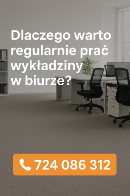 Czyszczenie wykładzin biurowych