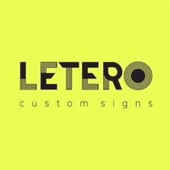 LETERO - litery 3D, neony LED i szyldy reklamowe