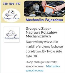 Naprawa pojazdów Grzegorz Zapor