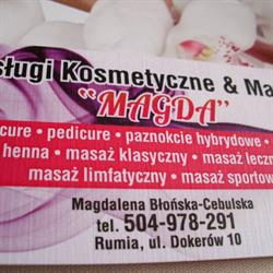 Usługi Kosmetyczne & Masaż "Magda" Magdalena Błońska-Cebulska