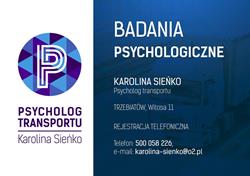 Psycholog Transportu Karolina Sieńko