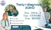 Badanie ADHD za pomocą testów CONERS, CINERS i MOXO