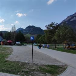 Parking u stóp Trzech Koron