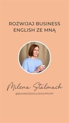 Milena Stalmach Business English Support