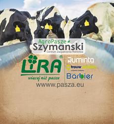 AgroPASZE. Dystrybucja pasz LIRA i TROUW NUTRITION. Śruty, dodatki, Mobilna mieszalnia pasz.