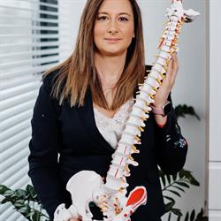Monika Kubicka, Fizjoterapeuta dziecięcy