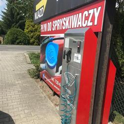 Płyn do spryskiwaczy - automat sprzedający