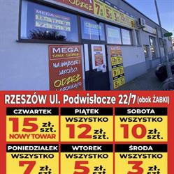 MEGA TANIA odzież