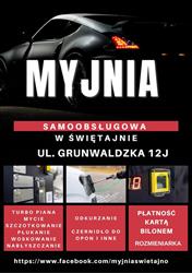 Samoobsługowa myjnia samochodowa Świetajno 24H
