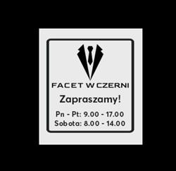 Facet w Czerni - Garnitury Garwolin