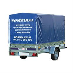 Wypożyczalnia przyczep, lawet Gościsław