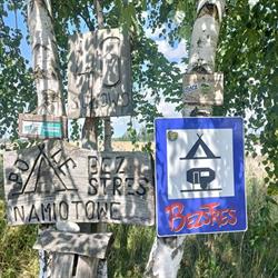 BeZstreS - Pole namiotowe, Camping