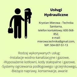 Technika Sanitarna i Grzewcza Krystian Mierzwa
