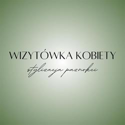 Wizytówka Kobiety stylizacja paznokci