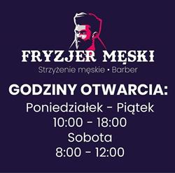 FRYZJER MĘSKI BARBER