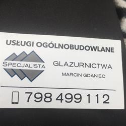 Specjalista Glazurnictwa Gdaniec Marcin
