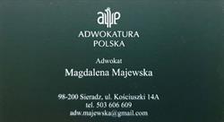 Kancelaria Adwokacka Adwokat Magdalena Majewska