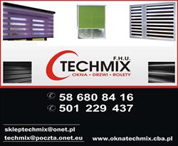 F.H.U. Techmix Okna Rolety Drzwi