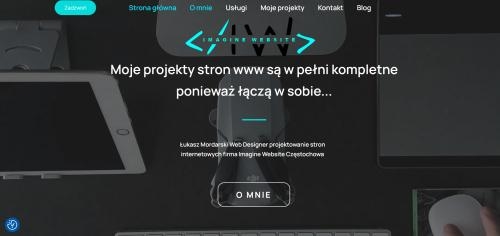 Strony internetowe Częstochowa tworzenie projektowanie pozycjonowanie SEO - Imagine Website