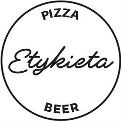 Etykieta pizza & beer