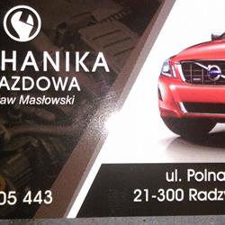 Mechanika Pojazdowa Jarosław Masłowski