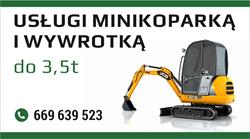Prace ziemne i budowlane Wiesław Gąsiorek- usługi minikoparką, wiertnica