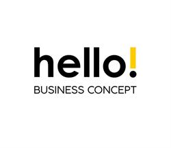 Hello business concept