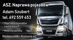 ASZ. NAPRAWA Pojazdów Adam Szubert