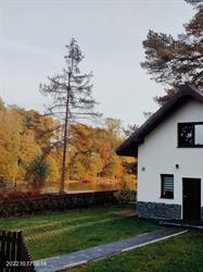 Nad brzegiem jeziora Korzybie/Domek z sauna i balia jacuzzi