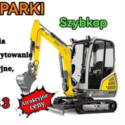 Roboty ziemne Usługi Minikoparką Szybkop
