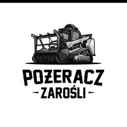 Pożeracz Zarośli mulczer czyszczenie działek koparka rebak