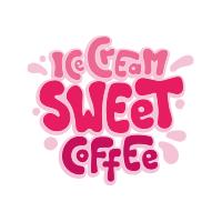 Ice cream sweet coffee