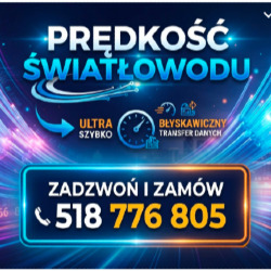 Światłowód TV-Zamów usługi