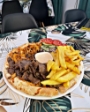 kebab z frytkami