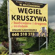 Handel i Usługi Transportowe Wiesław Milczanowski, kostka brukowa węgiel