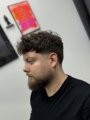 Haircut strzyzenie meskie zolty