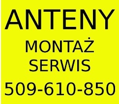 ANTENY MONTAŻ INSTALACJA SERWIS USTAWIANIE ANTEN POLSAT CANAL+ NC+ PLUS DVB-T2