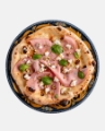 Pizza Mortadella al Pistaccio