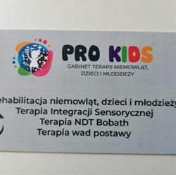 Rehabilitacja niemowląt, dzieci i młodzieży PROKIDS Paulina Czaplicka