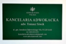 Kancelaria adwokacka Tomasz Siwek adwokat Łódź Górna prawo karne prawo cywilne prawo niemieckie