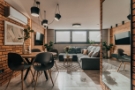 salon w apartamencie na parterze - Zakątek dla Duszy