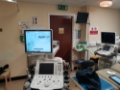 Urządzenie USG przygotowane do badania prenatalnego