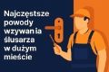 Najczęstsze powody wzywania ślusarza w dużym mieście – statystyki i praktyczne porady
